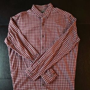 Banana Republic Luxe Flannel Slim Fit (L)